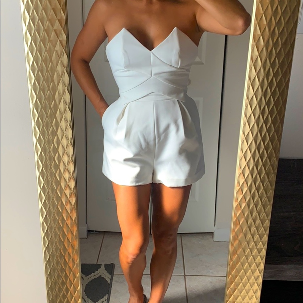 Keepsake shorts strapless jumper